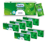 Hygienické obrúsky 4 vrstvy Regina Scented Aloe Vera x 8 balení