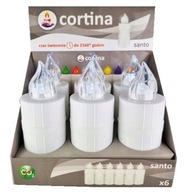 LED NÁPLŇ DO CORTINY 15cm BATÉRIA 2xAA