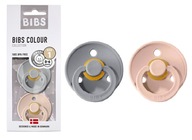 BIBS cumlík 6-18 HEVEA RUBBER 2 bal CLOUD BLUSH