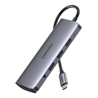 10v1 UGREEN HUB USB-C HDMI USB3.0 RJ45 VGA adaptér