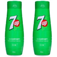 2x SIRUPOVÝ KONCENTRÁT DO VODY SÓDOVÝ STREAM 7UP 440 ML