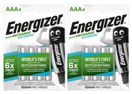 8x ENERGIZER EXTREME AAA R03 800mAh BATÉRIE