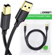 UGREEN USB A-B kábel tlačiarne 5m, pozlátený