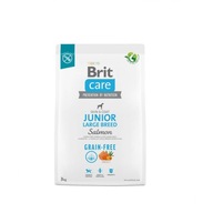 Brit Care Dog bezobilné krmivo Junior Large Breed Losos suché krmivo 3kg