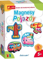 MAGNETY VOZIDLÁ KREATÍVNA ZÁBAVNÁ RANNÁ OMIETKA