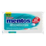 MENTOS KVAPKY ČISTÝ DYCH MÄTA 21 g 12 ks