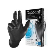 Rukavice Nitrilové rukavice Black GRIPPAZ XL