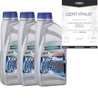 RAVENOL ATF T-IV FLUID 3L - PREVODOVÝ OLEJ TOYOTA AISIN AW