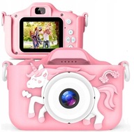 DIGITÁLNY FOTOAPARÁT KIDS UNICORN FULL HD KAMERA