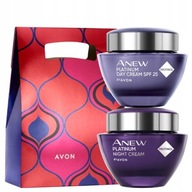 AVON Set Anew Platinum DENNÝ + NOČNÝ krém + DARČEKOVÁ TAŠKA