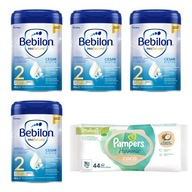 Bebilon Profutura 2 Cesar Biotik 4x 800g + Pampers Harmonie Free