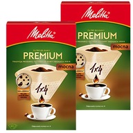 160 ks Papierové filtre do kávovaru MELITTA Premium 1x4 veľkosť 4