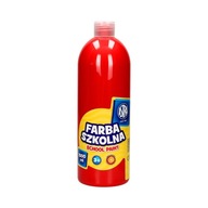 Červená farba na školský plagát 1000ml Astra