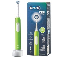 Oral-B Pro Junior elektrická zubná kefka 6+ zelená Pre deti