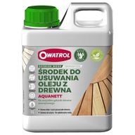 OWATROL AQUANETT odstraňuje oleje z dreva 1l