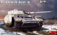 Pz.Kpfw.IV Ausf. H Nibelungenwerk Mid Prod. August 1943 1:35 MiniArt 35337