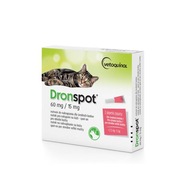 Dronspot červy a parazity pre mačky 2,5-5 kg ​​​​x2