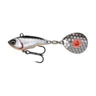 Fat Tail Spin SG 6,5cm 16g Potopenie DIRTY SILVER