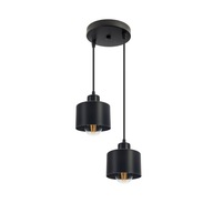 ZÁVESNÁ LAMPA, nastaviteľná, LED stropný LUSTER, KATE LOFT, 2x E27