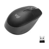 Logitech Full Size Mouse M190 Wireless, Charcoal, USB