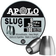 Apolo Slug pelety 9 mm 0,35 palca 4,85 g (75 g) 100 ks.