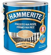 Hammerite rovný na hrdzu LESK ZLATÝ 0,7L