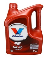 VALVOLINE MAXLIFE 5W40 4L