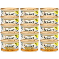 Purina GOURMET GOLD Kuracie mäso a mrkva 24x85g