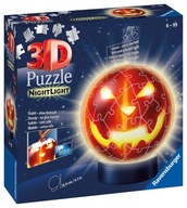 Ravensburger 3D puzzle žiariaca tmavá tekvica 72