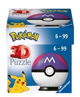 RAVENSBURGER PUZZLE 3D POKEMON MASTER BALL [PUZZLE