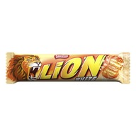 40 x Lion wafle s karamelom a pšeničnými vločkami v bielom obale 42 g