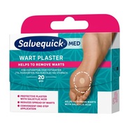 Salvequick náplasti na bradavice 20 ks.