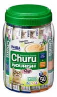 INABA CAT CHURU Nouri tuniak/kura 50x 14g (700g)