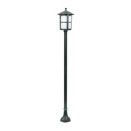 Záhradná stojaca lampa CORDOBA II patina, 151 cm