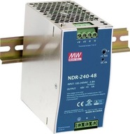 Spínaný zdroj 240W DIN NDR-240-24