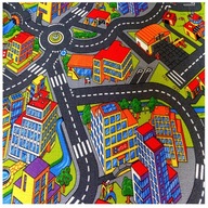 Koberec City Roads City Streets 200x250 PRE DETI