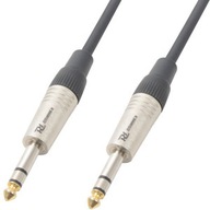 Stereo signálny kábel 1,5 m Jack 6,3 - Jack 6,3 PD