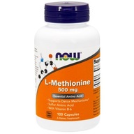 Now Foods L-METHIONINE 500mg 100k L-METHIONINE