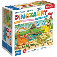 Maxi puzzle Granna Dinosaurs s otvorom - 5 spôsobov, ako hrať 04410