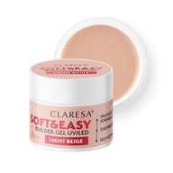 Claresa SOFT&EASY stavebný gél svetlobéžový 90g