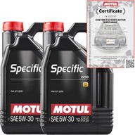 MOTUL SPECIFIC 2290 5W30 C2 PSA B71 2290 10L