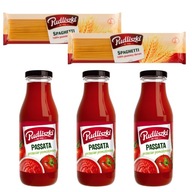 Pudliszki Mix špagetové rezance 500g + Passata