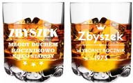 KROSNO pohár na whisky s gravírovaním Darček LUX