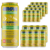 4Move Active Vitamin Immunity Drink s pomarančovou príchuťou 330ml x 24 kusov