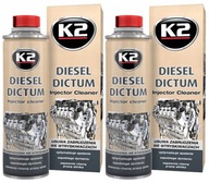 K2 DIESEL DICTUM ČISTENIE VSTREKOVAČA 500ML x2