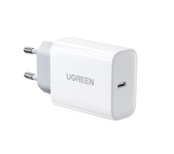 Univerzálna nabíjačka UGREEN CD127 USB-C PD3.0 QC4.0 30W biela