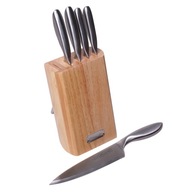 SET KNIFE SET KUCHYNSKÉ NOŽE V BLOKOVANÍ KAMILLE