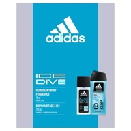 ADIDAS ICE DIVE MEN DNS SET 75ml + GEL 250ml