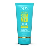 Apis hello summer spf 30, telová opaľovacia emulzia s kakaovým maslom 200 m