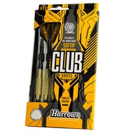 HARROWS CLUB BRASS šípky 16g Softtip + ZDARMA